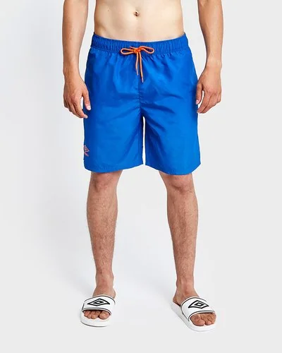 Beach short with contrasting laces